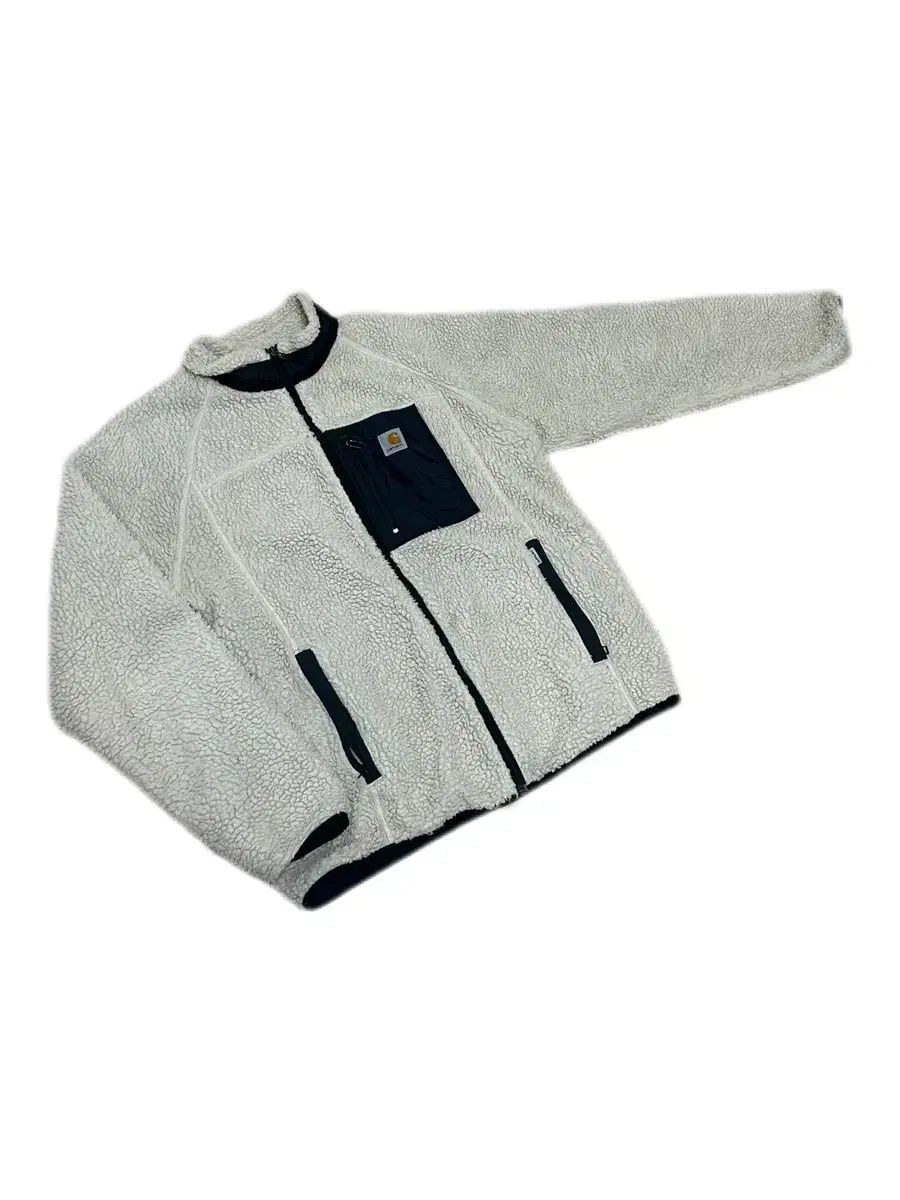 Carhartt アイボリー ジップアップジャケット カーハート WIP アイボリー フリース ジップアップ ジャケット - メルカリ