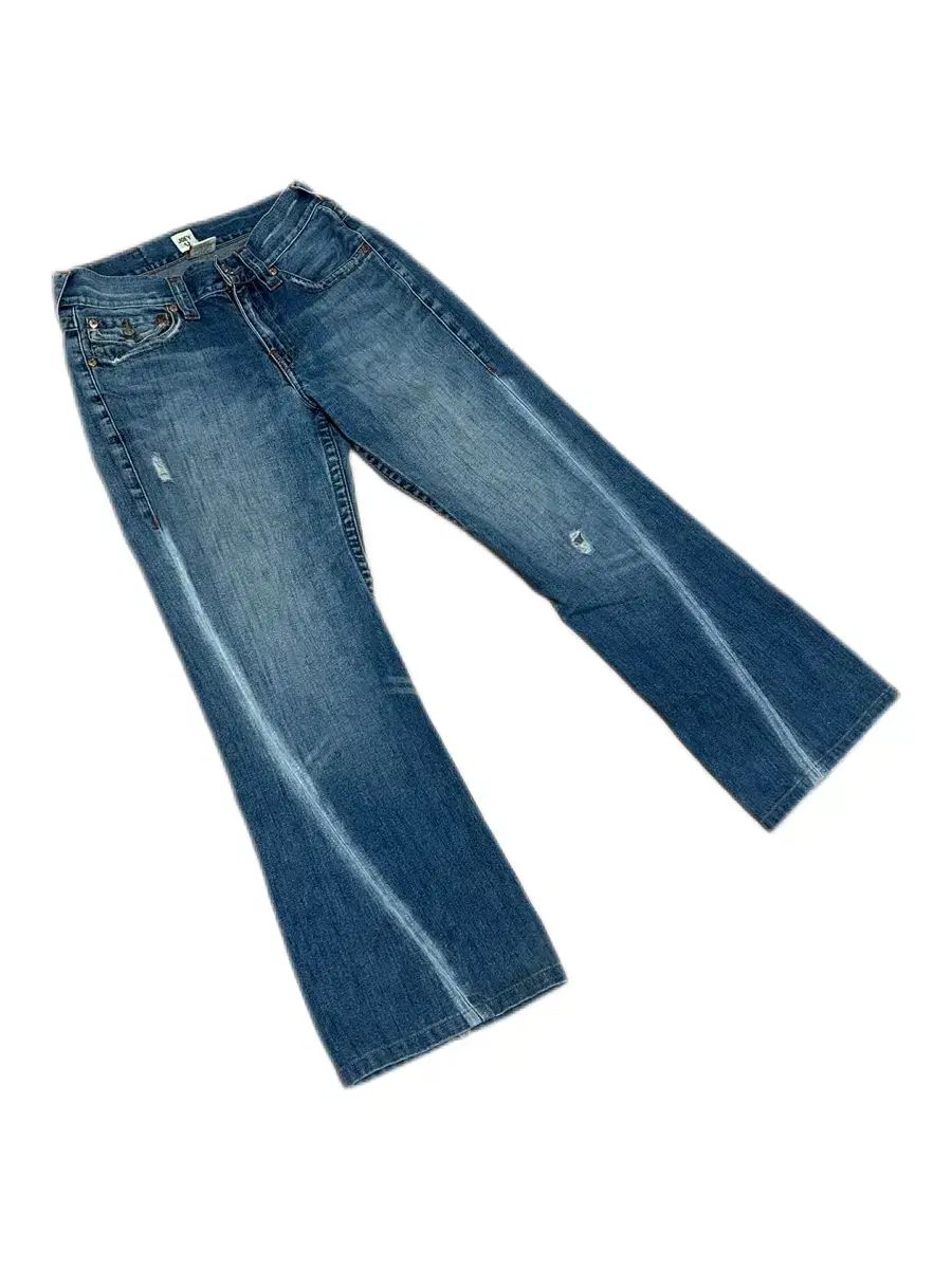 トゥルーレリジョン joey オリエンタル ブーツカット デニムパンツ