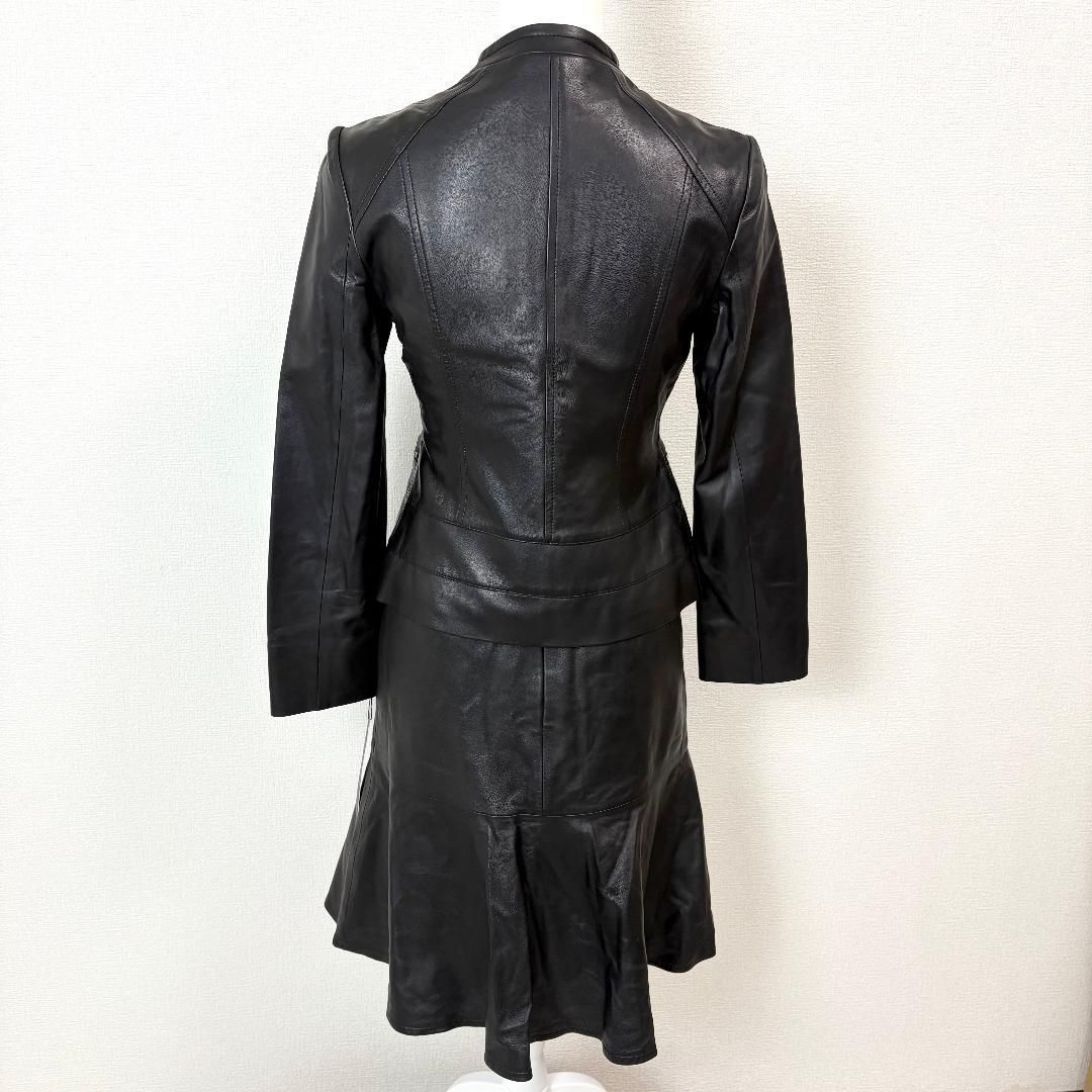 定価16万円 CIEL MER レザースカートセットアップ M ブラック