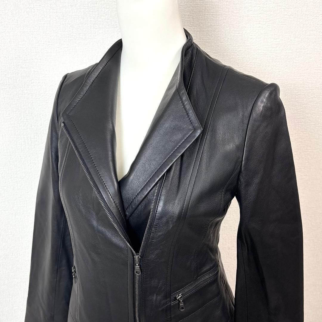  定価16万円 CIEL MER レザースカートセットアップ M ブラック スカートセットアップ セットアップ