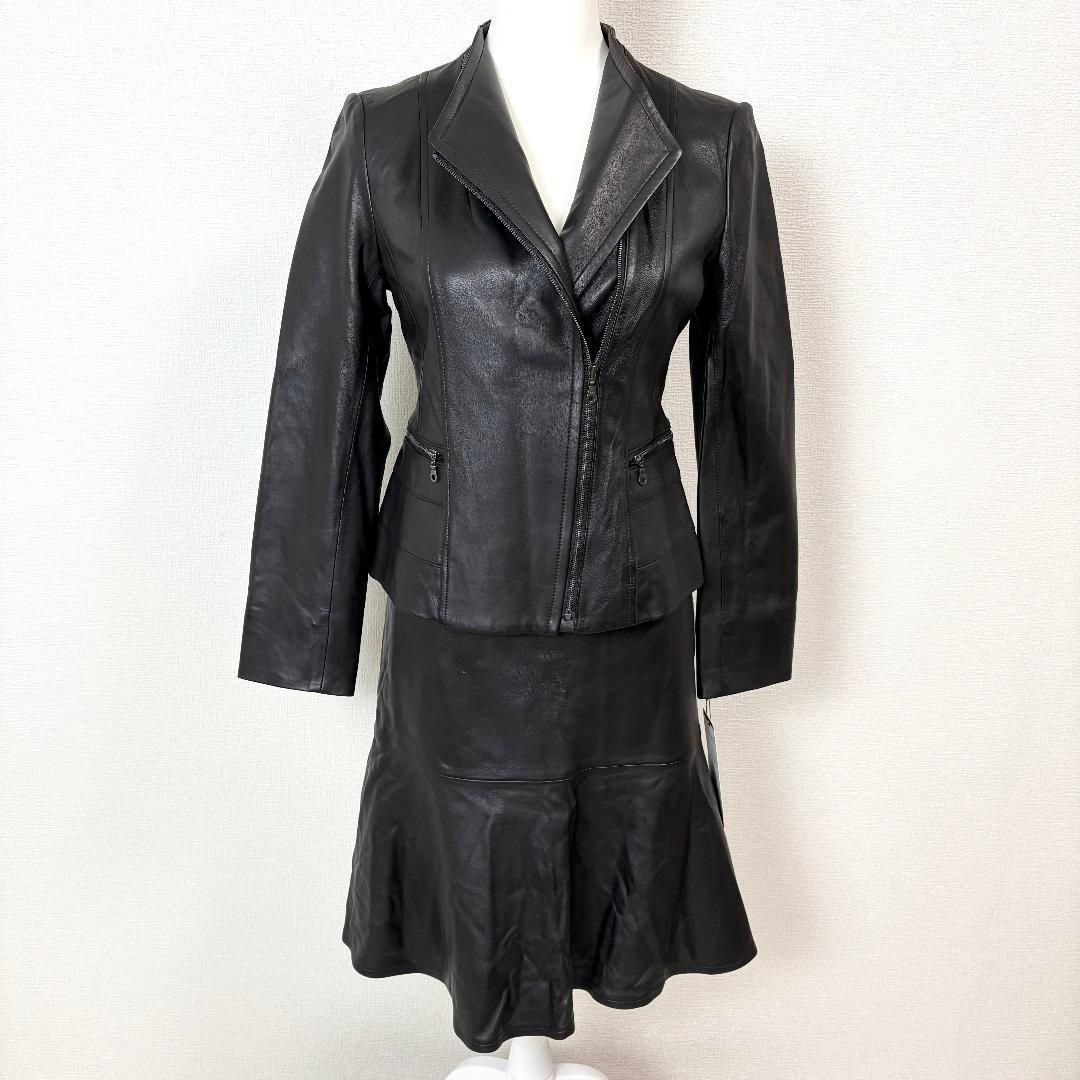 レザースカートセットアップ