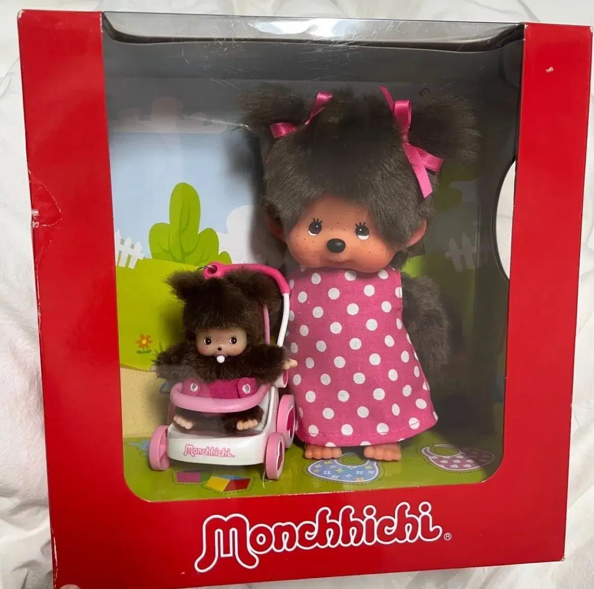 モンチッチ ぬいぐるみ セット ママぬいぐるみ 赤ちゃんぬいぐるみ ベビーカー