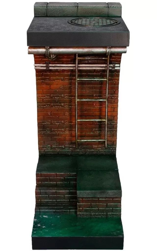 フィギュア 下水道 ジオラマベース C 1 12 レジン製塗装済み完成品