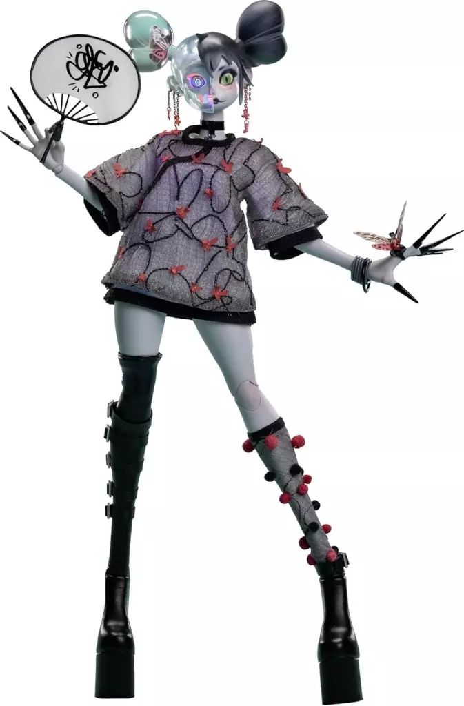 フィギュア ビワハゴロモ娘 PRESENT WOVEN IN PASTシリーズ 1 6 アクションフィギュア