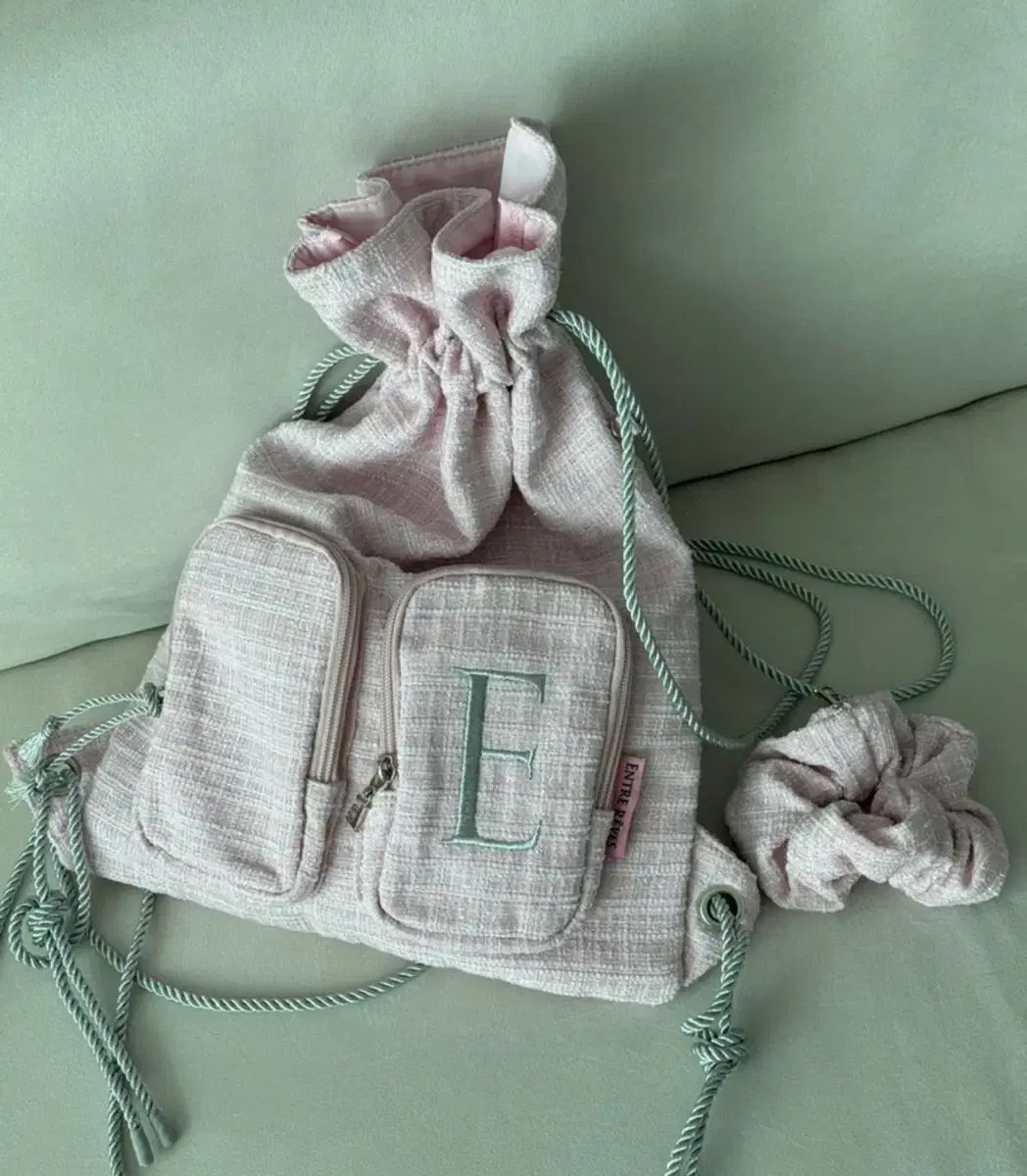 アントレレーヴ ツイード シャーリングバッグ