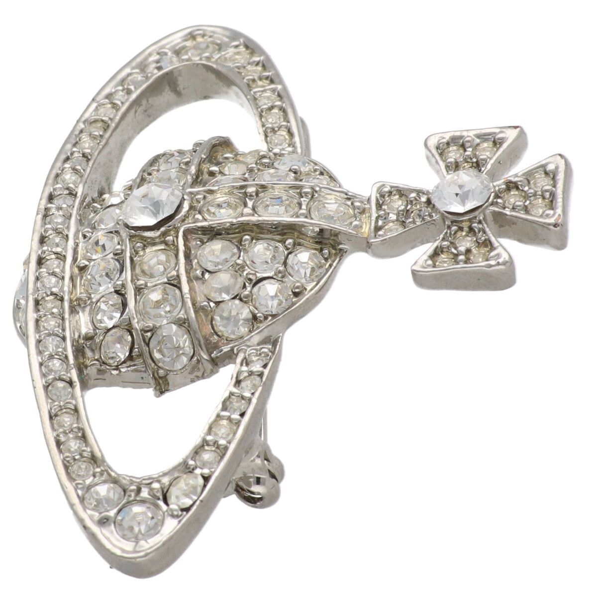 vivienne westwood パイレーツオーブ ラインストーン ブローチ