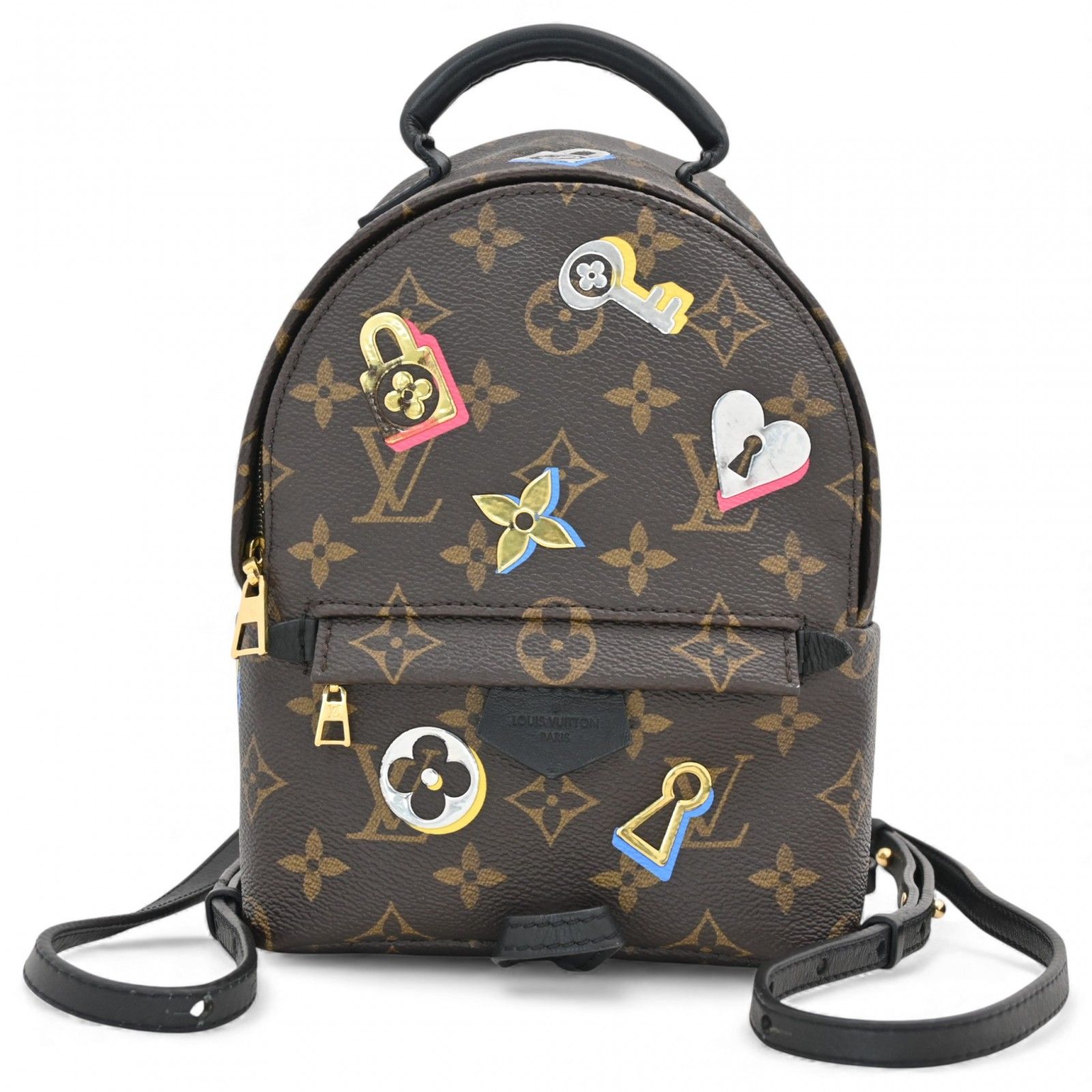 ルイヴィトン モノグラム ラブロック パームスプリングス バックパック ミニ Aランク lv 99139 ng