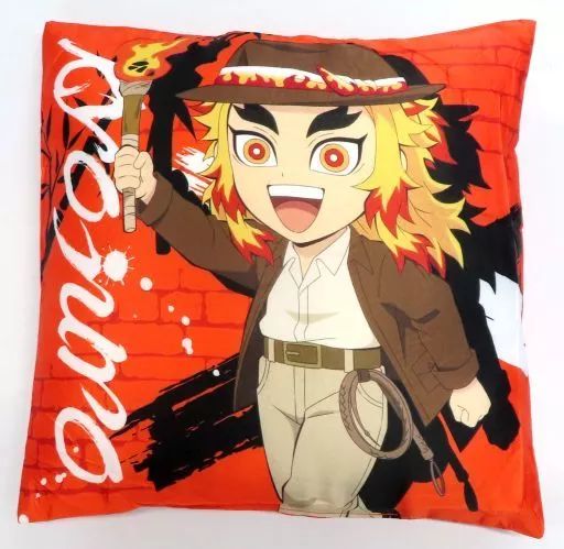 クッション 本体 煉獄杏寿郎 鬼滅の刃×サンシャインシティ 全集中!太陽の都市伝説 第弐章 縁日ゲーム 巨大ガラポン A賞