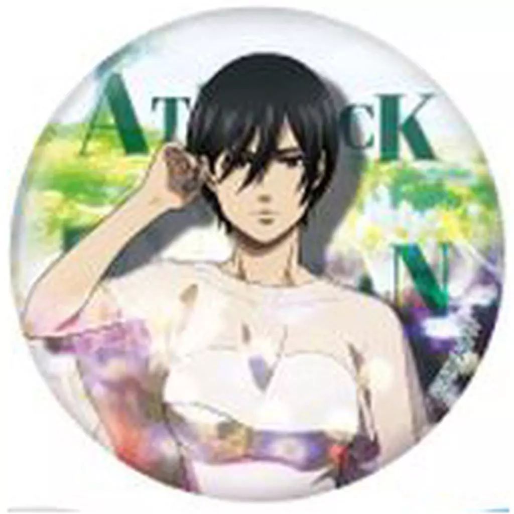 中古】バッジ・ビンズ ミカサ・アッカーマン(カラー) 「進撃の巨人