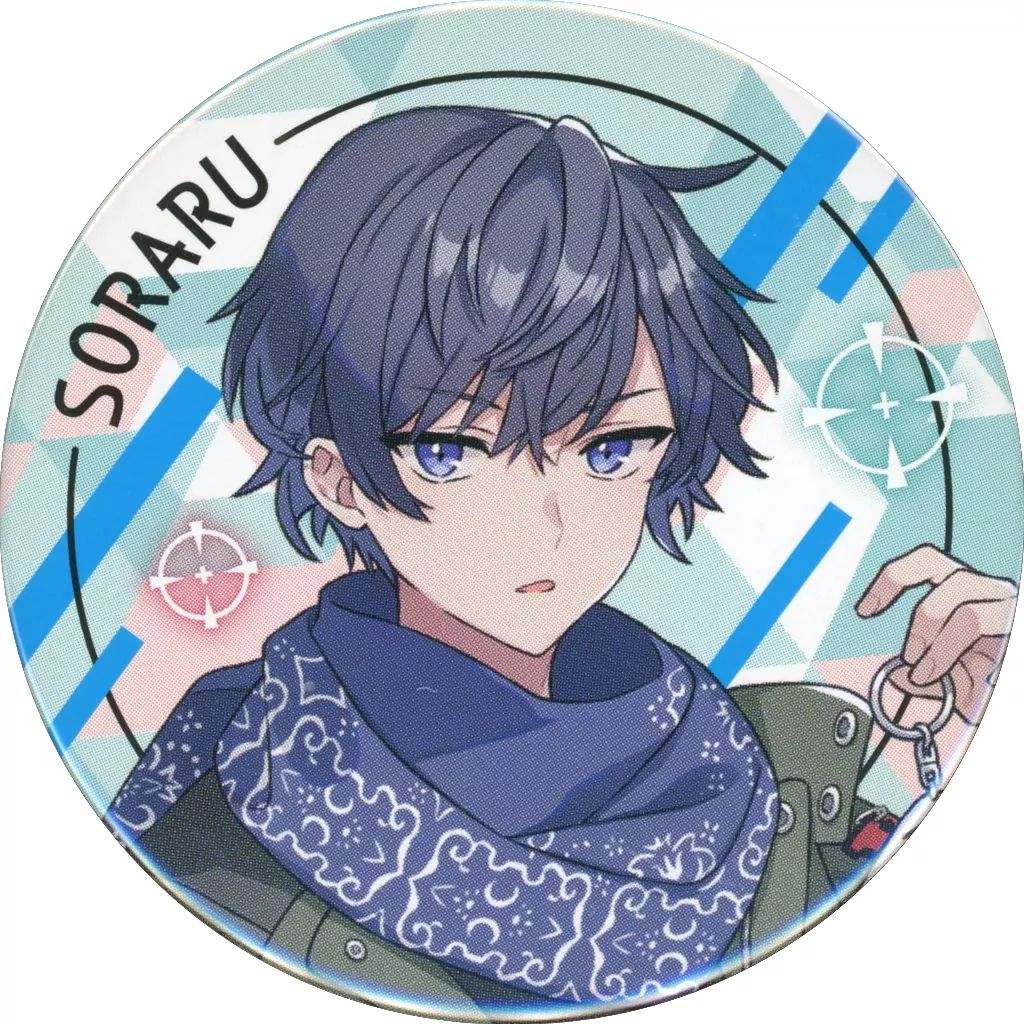 中古】バッジ・ピンズ そらる(等身/背景：丸枠) 缶バッジ 「復活のそら