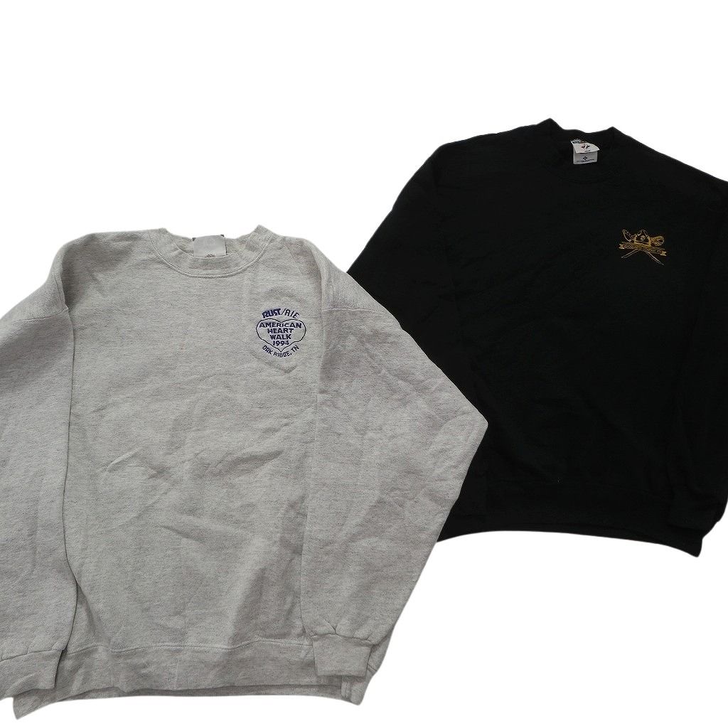 古着卸 まとめ売り USA製 スウェット 8枚セット (メンズ XL ) ラッセル