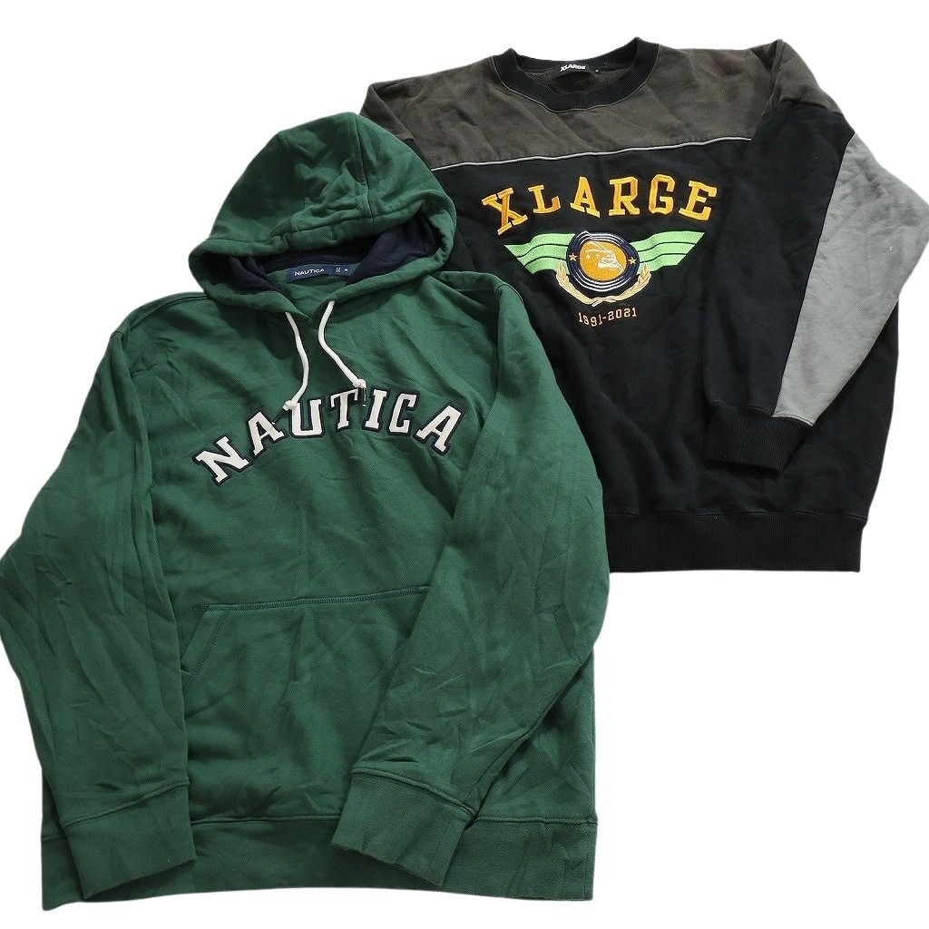 古着卸 まとめ売り ブランドMIX スウェット 8枚セット (メンズ M