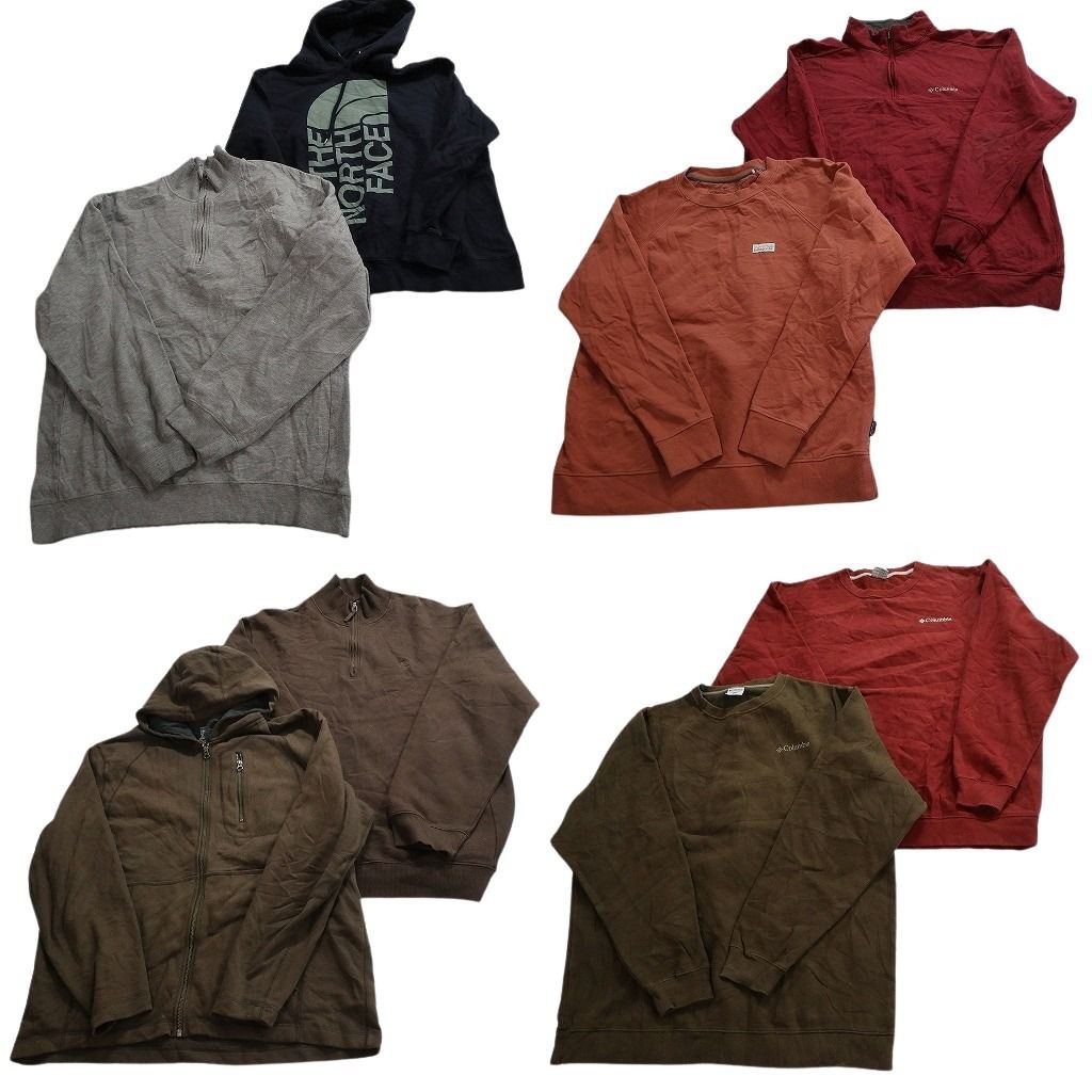 古着卸 まとめ売り アウトドアブランドMIX スウェット 8枚セット