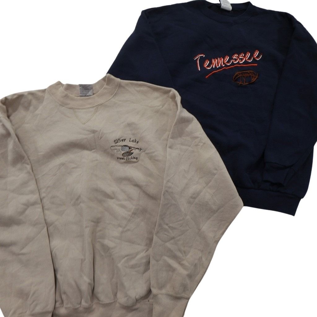 古着卸 まとめ売り USA製 スウェット 8枚セット (メンズ L