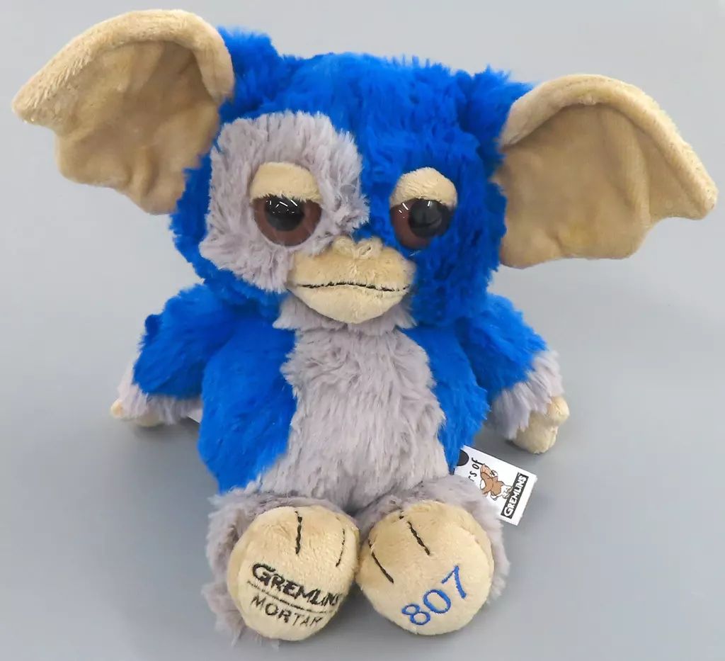 GREMLINS×GREMLINS×MORTAR ブルー 中古】ぬいぐるみ ギズモ(BLUE＆GREY) 25cm ぬいぐるみ 「GREMLINS