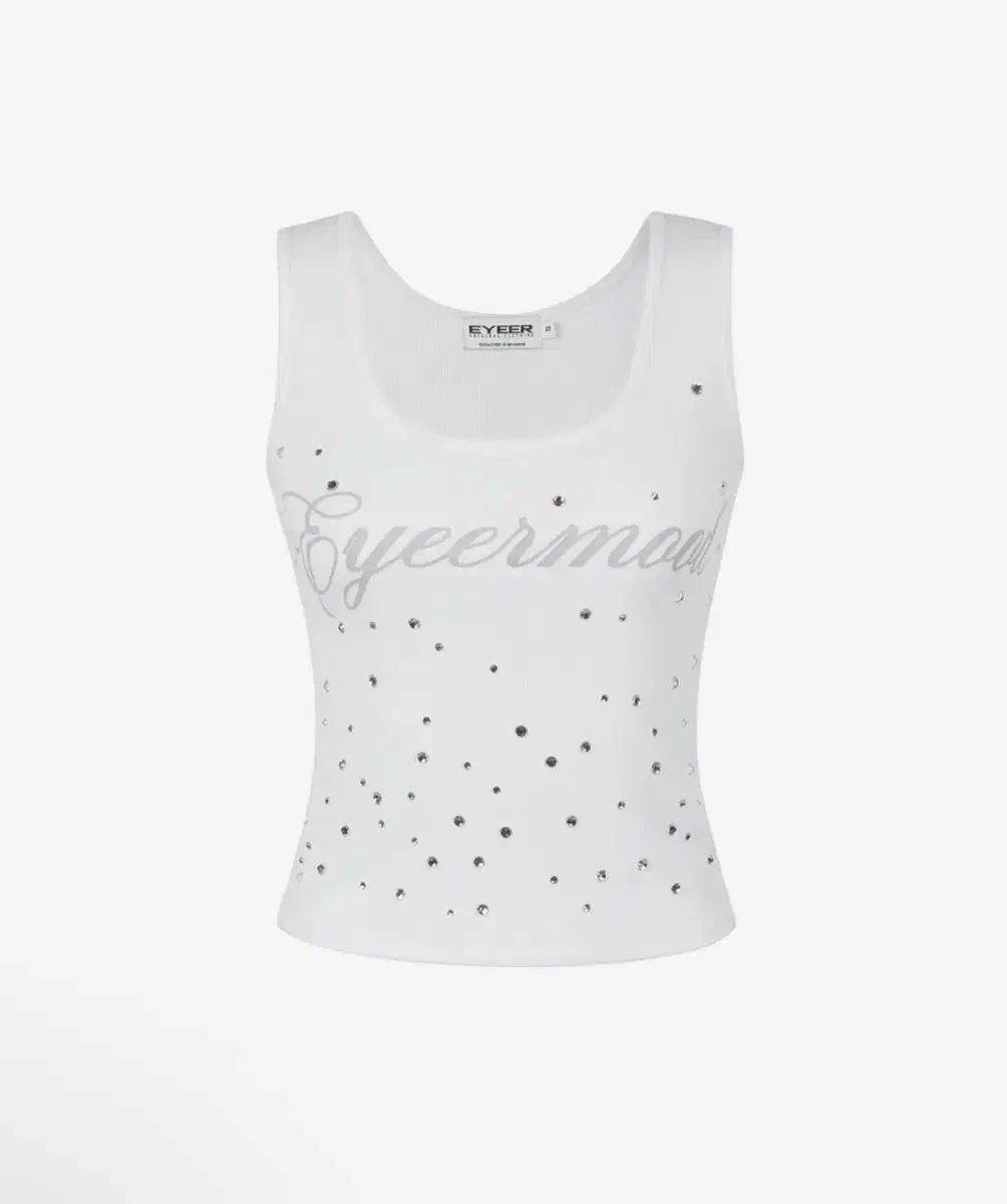 EYEER イワイーアル クリスタル ビーズ タンクトップ ノースリーブ