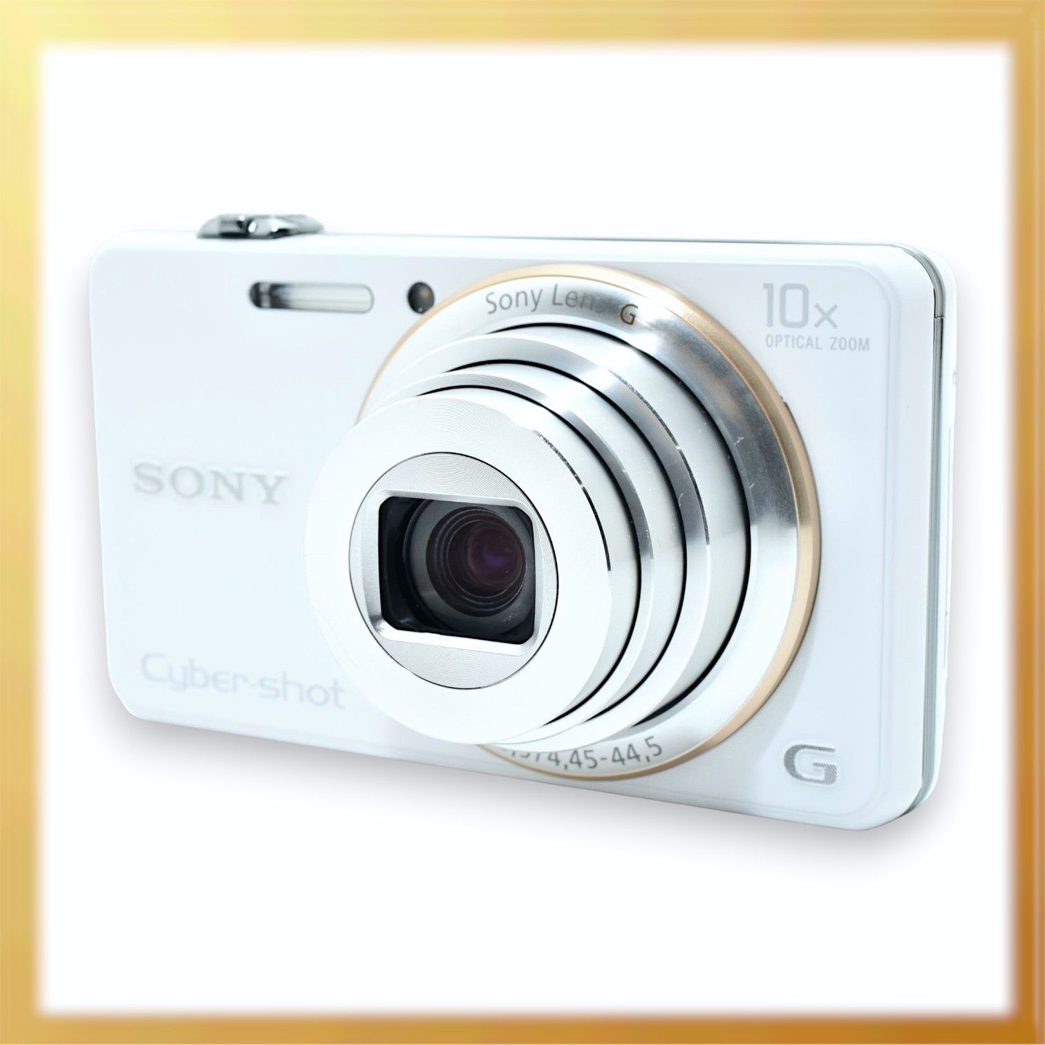 ｜Sony Cyber-shot DSC-WX 100 WT 1820万 光学x 10 サイバーショット ｜U 055