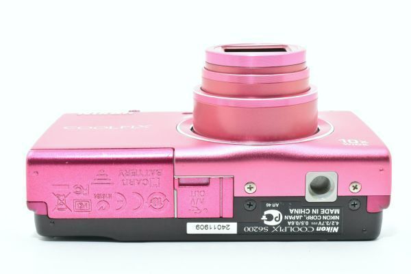 美品｜Nikon COOLPIX S6200 PK クールピクス ブリリアントレッド