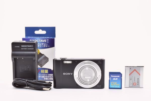 Sony Cyber Shot DSC W 810 光学6倍 ブラック ソニー デジタルカメラ U 042