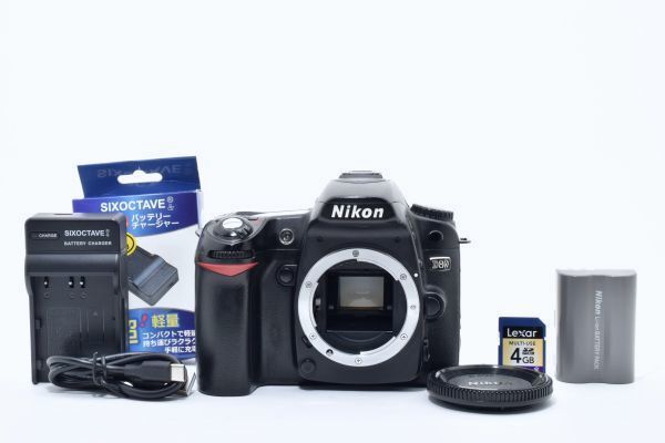 Nikon D 80 ショット数914 枚 デジタル一眼レフカメラ ボディ U 059
