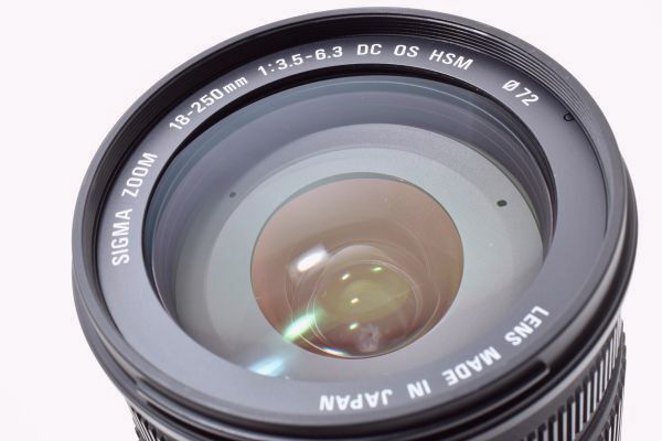 極美品｜SIGMA 18-250mm F3.5-6.3 DC MACRO OS HSM ニコン用 高倍率