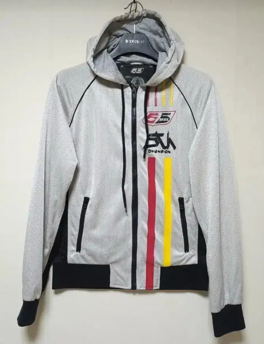 DIESEL 55DSL ディーゼル エンブロイダリー フーデッド ジップアップ ジャケット メンズ M