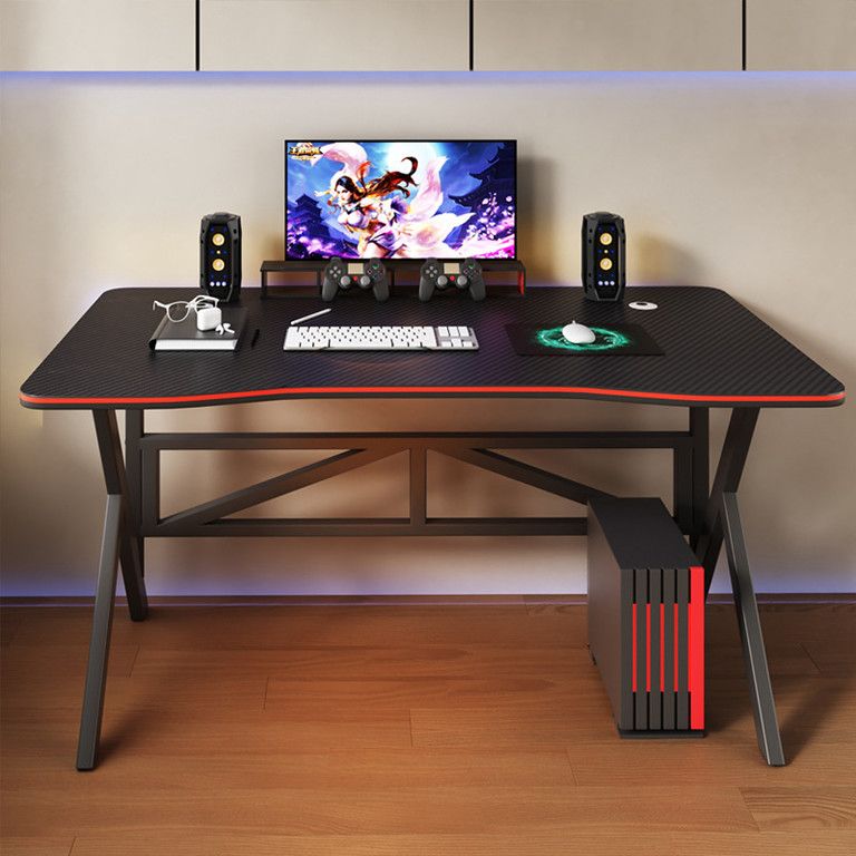 K字型デスク】ゲーミングデスク エルゴノミクスデザイン PCデスク 80cm