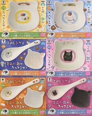 食器その他 キャラクター 全6種セット ニャンコだより～ニャンコ先生とおこたでぐーたら～小鉢とミニ小皿付レンゲ 夏目友人帳