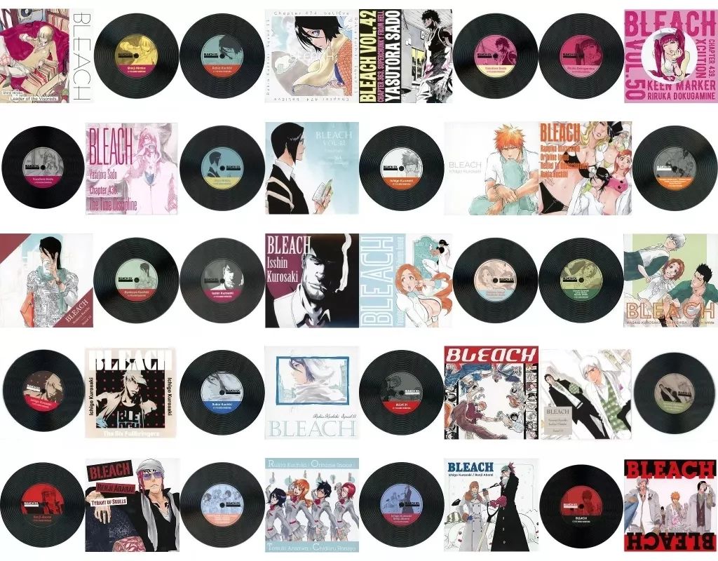 マグカップ 湯のみ 全20種セット BLEACH生誕20周年記念原画展 BLEACH EX. オリジナルレコードコースター