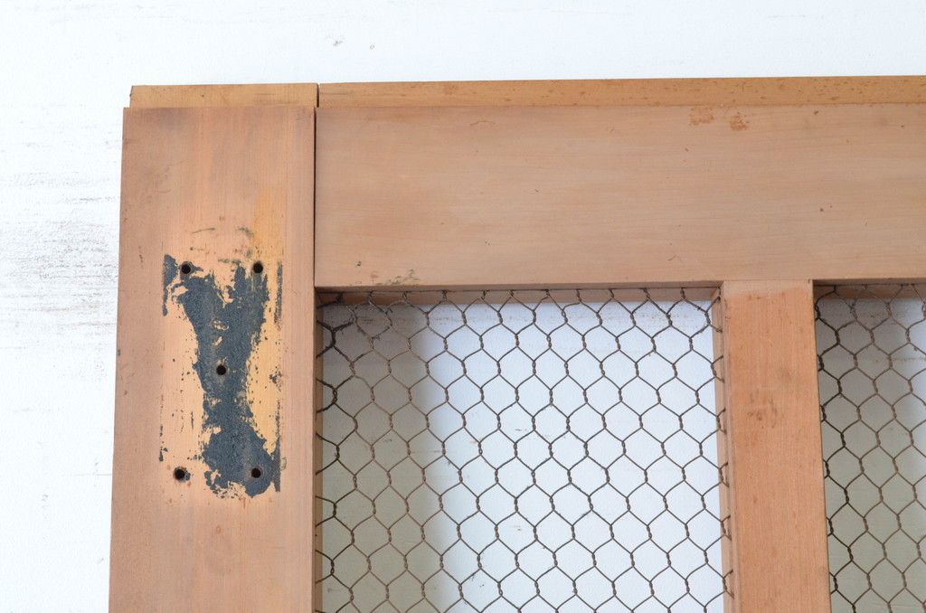 ヒノキ材 きつね格子