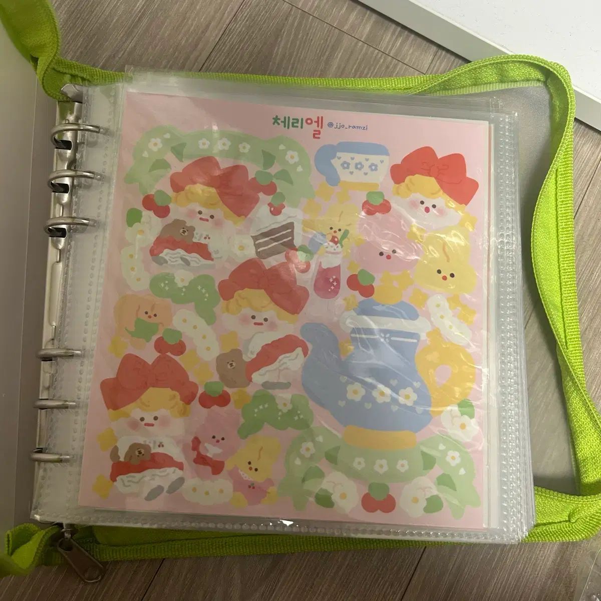 バインダー含む jjoramzi 王大シール