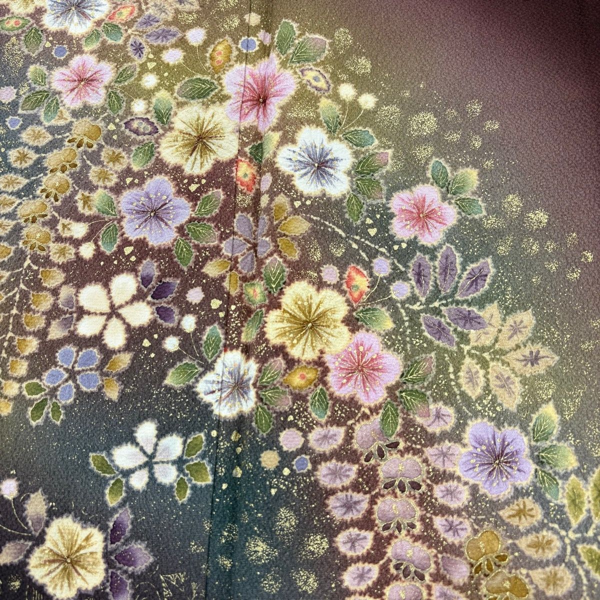 美品】 付下げ 身丈154.5cm 裄丈62cm S 袷 翠山工房 やまと 落款