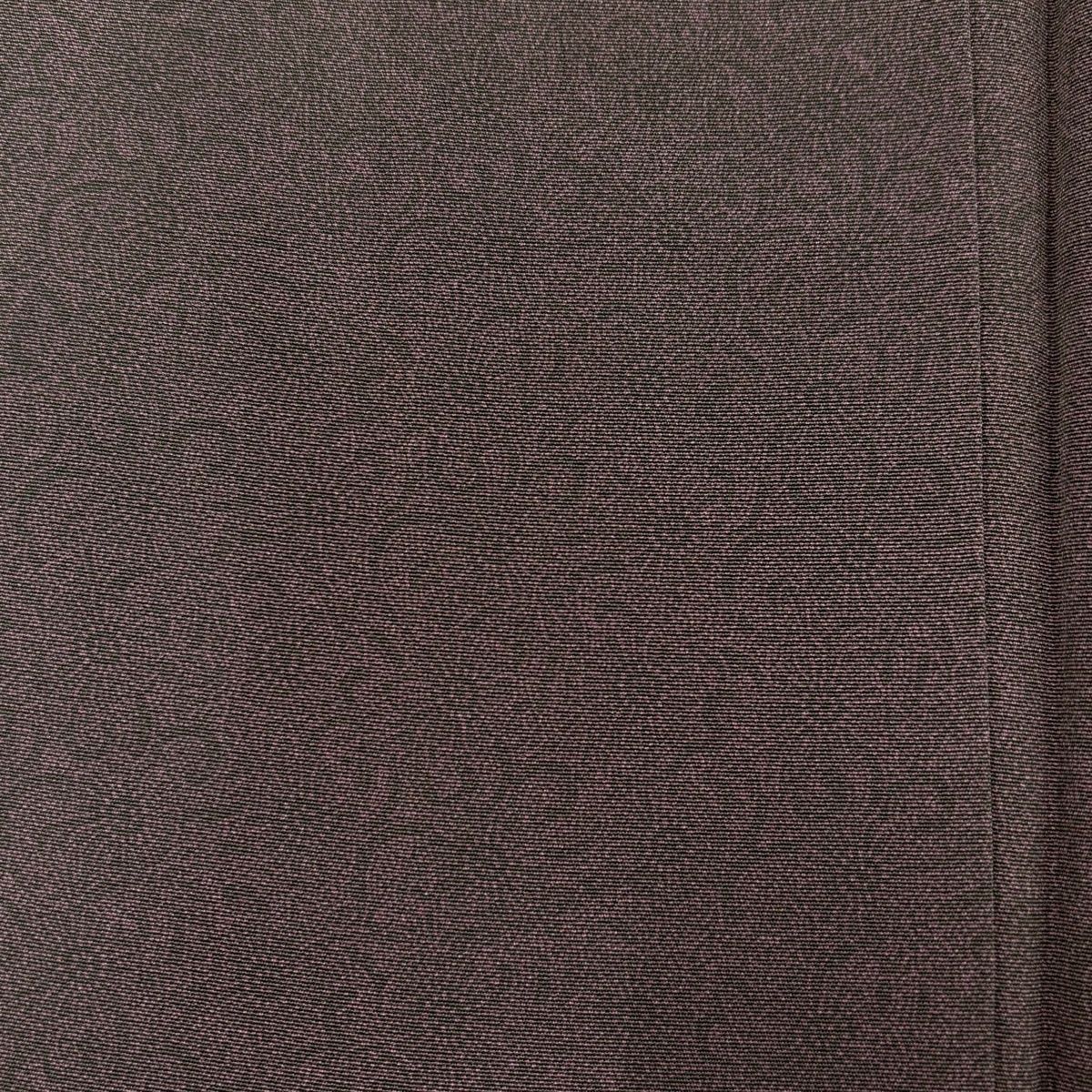  江戸小紋 身丈156.5 cm 裄丈61.5 S 袷 人間国宝 中村勇二郎 落款 古代菊 薄小豆 正絹 小紋 着物