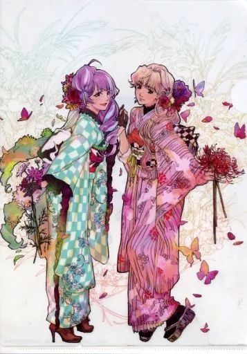 中古】クリアファイル シェリル＆美雲 A4クリアファイル 「マクロス