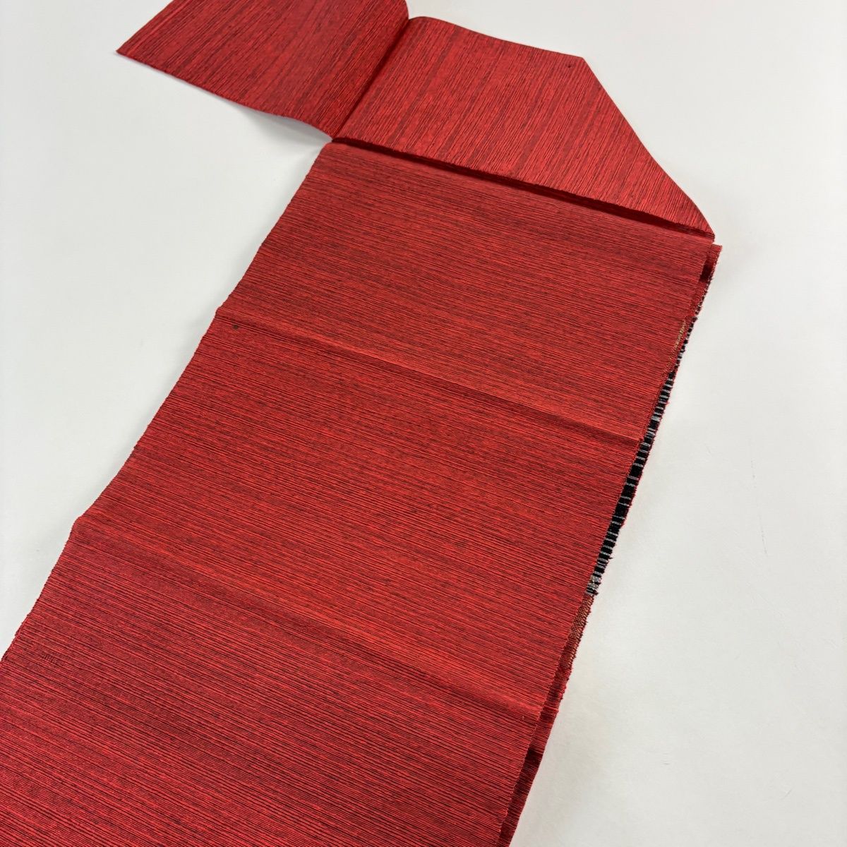 美品】 名古屋帯 優品 八寸名古屋帯 松葉仕立て 関西仕立て 動物 幾何