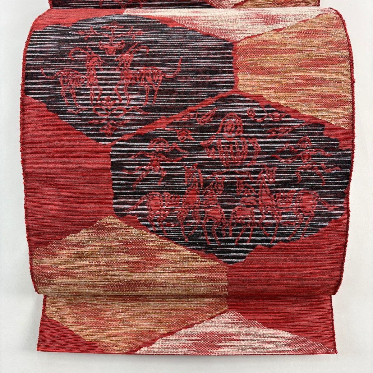 専用帯2396 ●高級 正絹 夏帯 松葉仕立て 名古屋帯 専用帯2396 ○高級 正絹 夏帯 松葉仕立て 名古屋帯 専用帯2396 ○高級