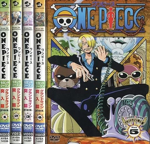 中古】アニメDVD ONE PIECE ワンピース 2nd season グランドライン突入