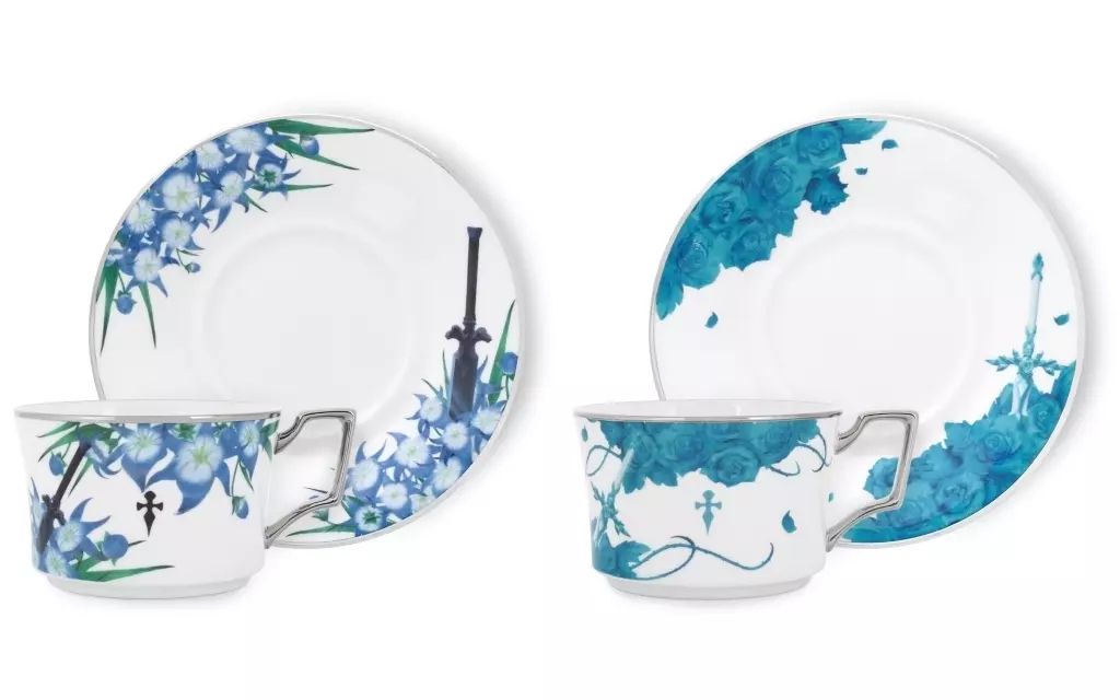 マグカップ･湯のみ キリト＆ユージオ ノリタケコラボ カップ＆ソーサーセット ソードアート オンライン