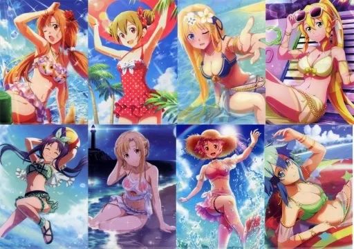 クリアファイル 全8種セット A 4クリアファイル ソードアートオンライン SAOゲーム攻略会議2025 来場者特典 ゲーマーズフェア対象商品 特典