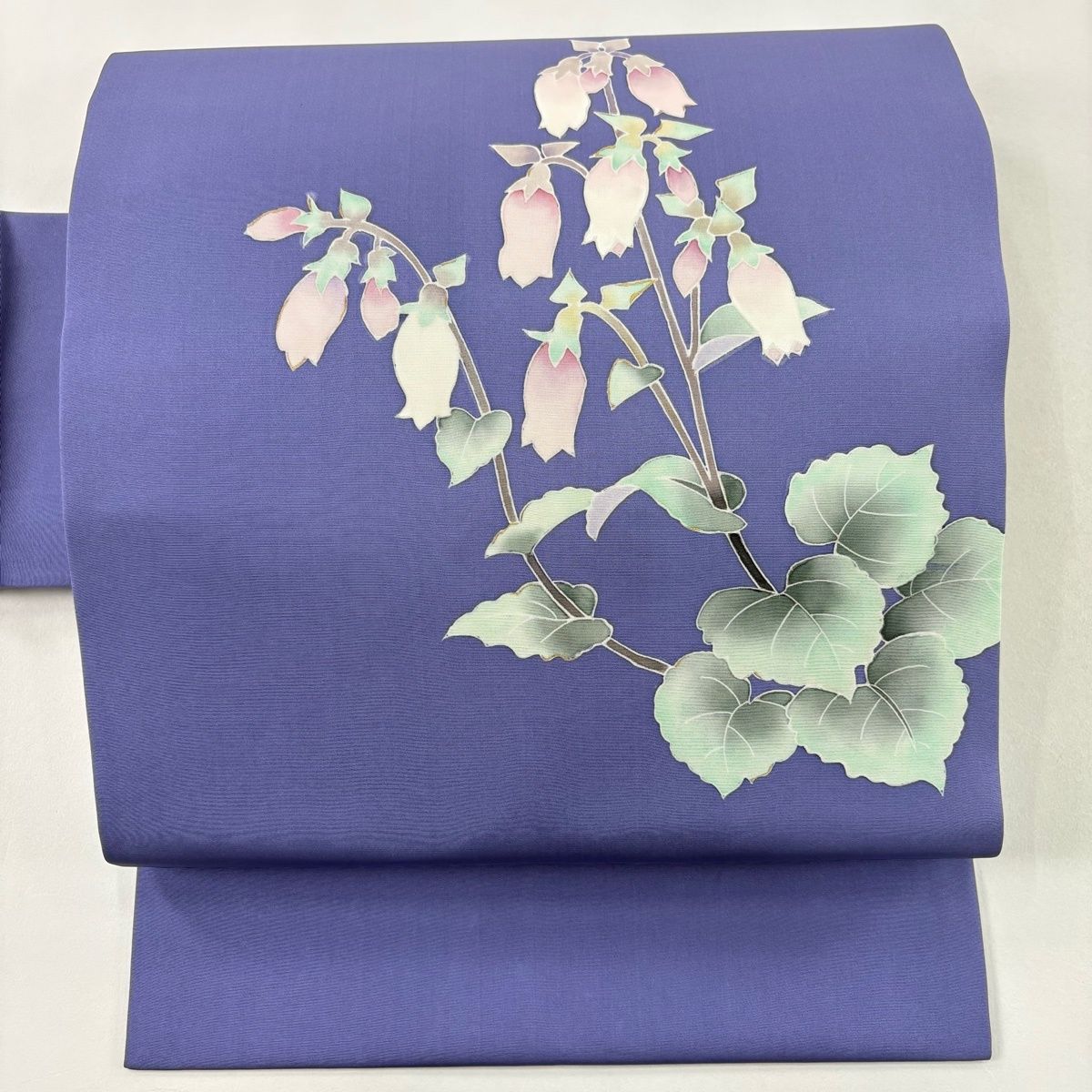 美品】 名古屋帯 秀品 草花 薄紫 正絹 【中古】 - メルカリ