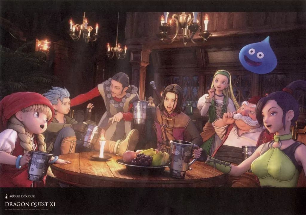 中古】食器 集合(食事) 紙製ランチョンマット 「ドラゴンクエストXI