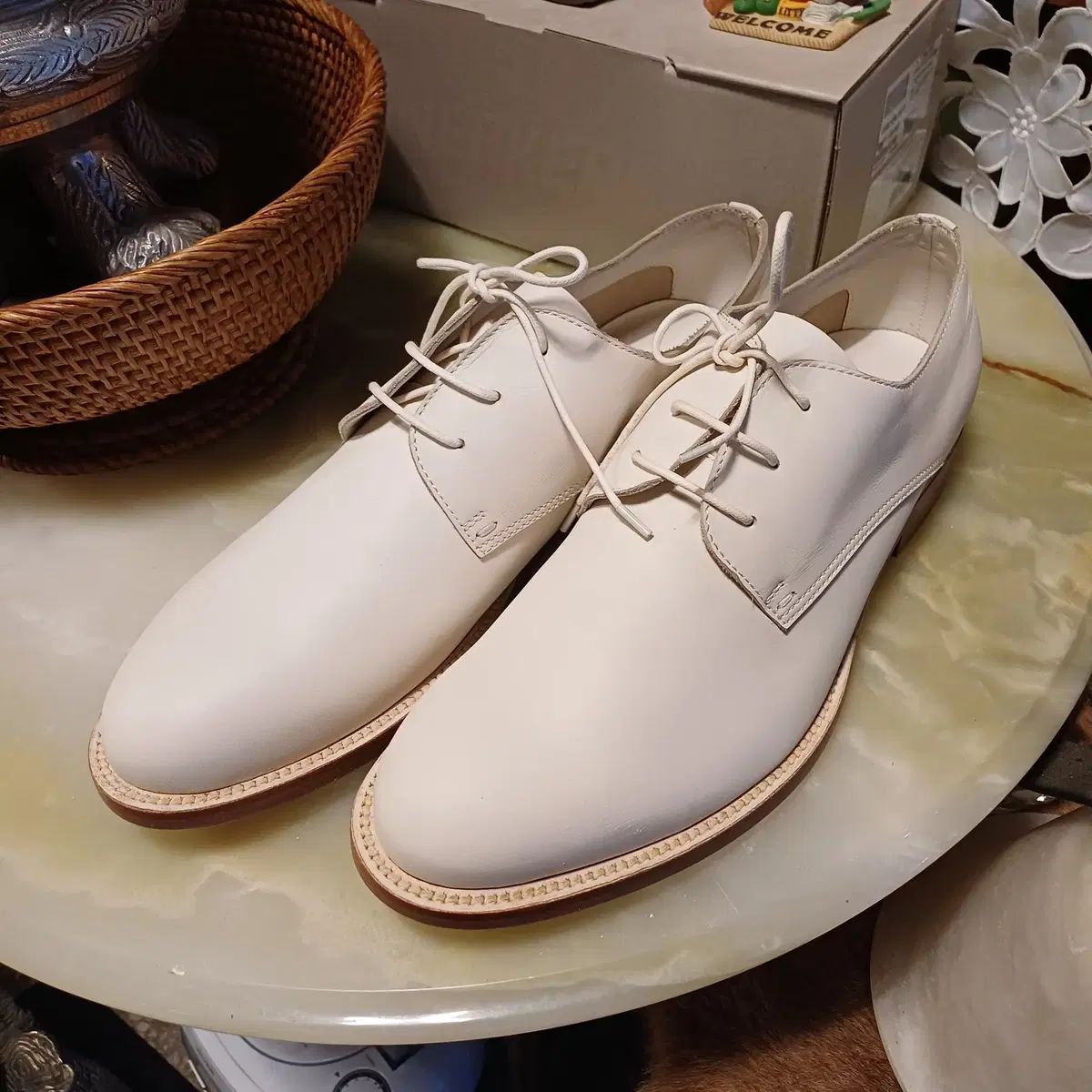 Jil Sander ジルサンダー ダービーシューズ 白 - メルカリ