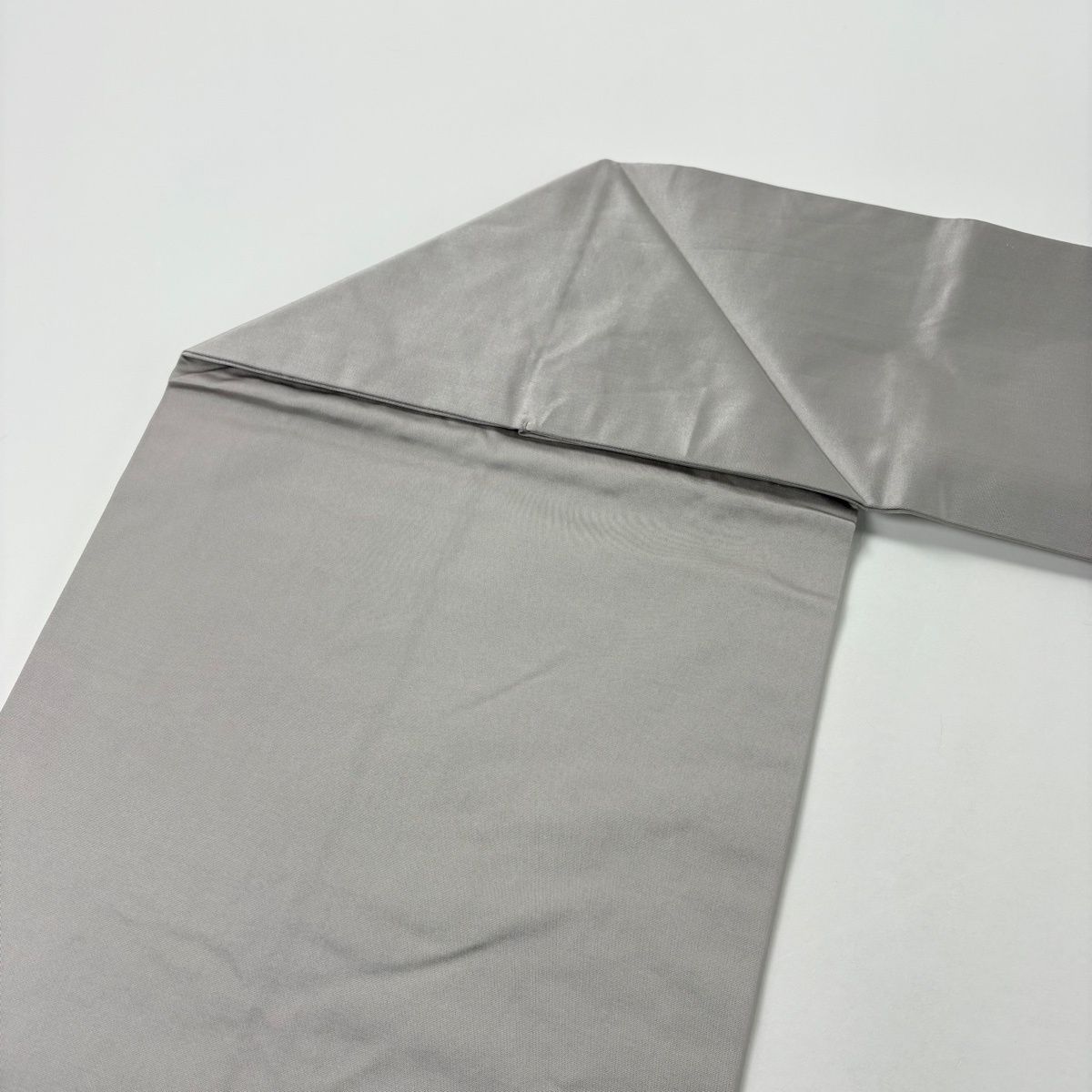  名古屋帯 秀品 桜 藤 箔 銀彩 銀色 正絹 名古屋帯 帯