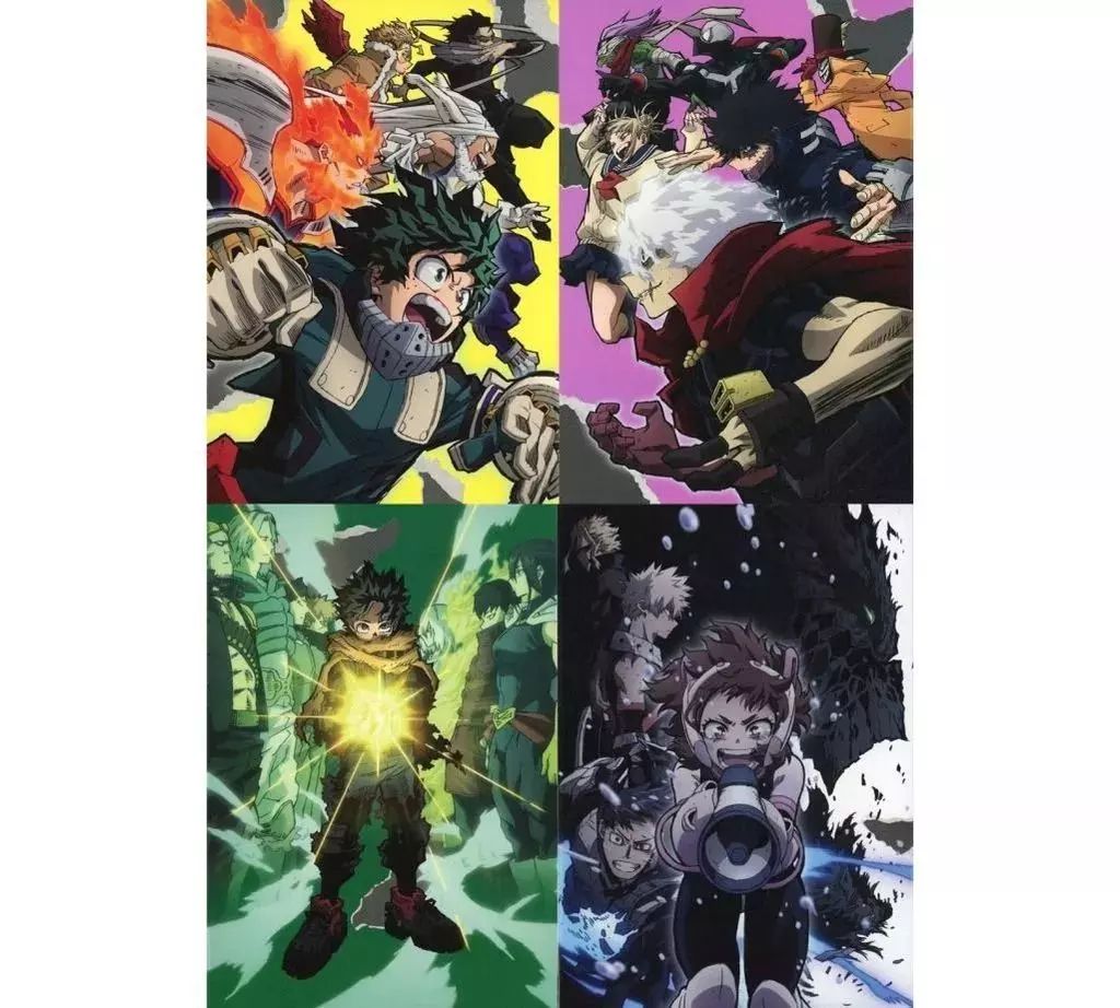 アニメBlu ray Disc 僕のヒーローアカデミア 6 th 初回生産 版 全4巻セット