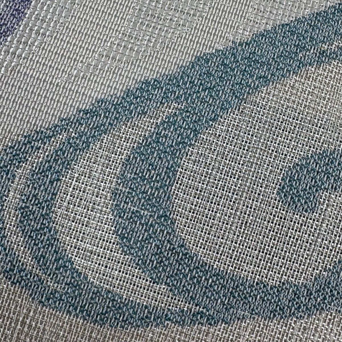 正絹 六通袋帯 【水面 ラメ】 A993 ○高級 正絹 六通 袋帯 - メルカリ