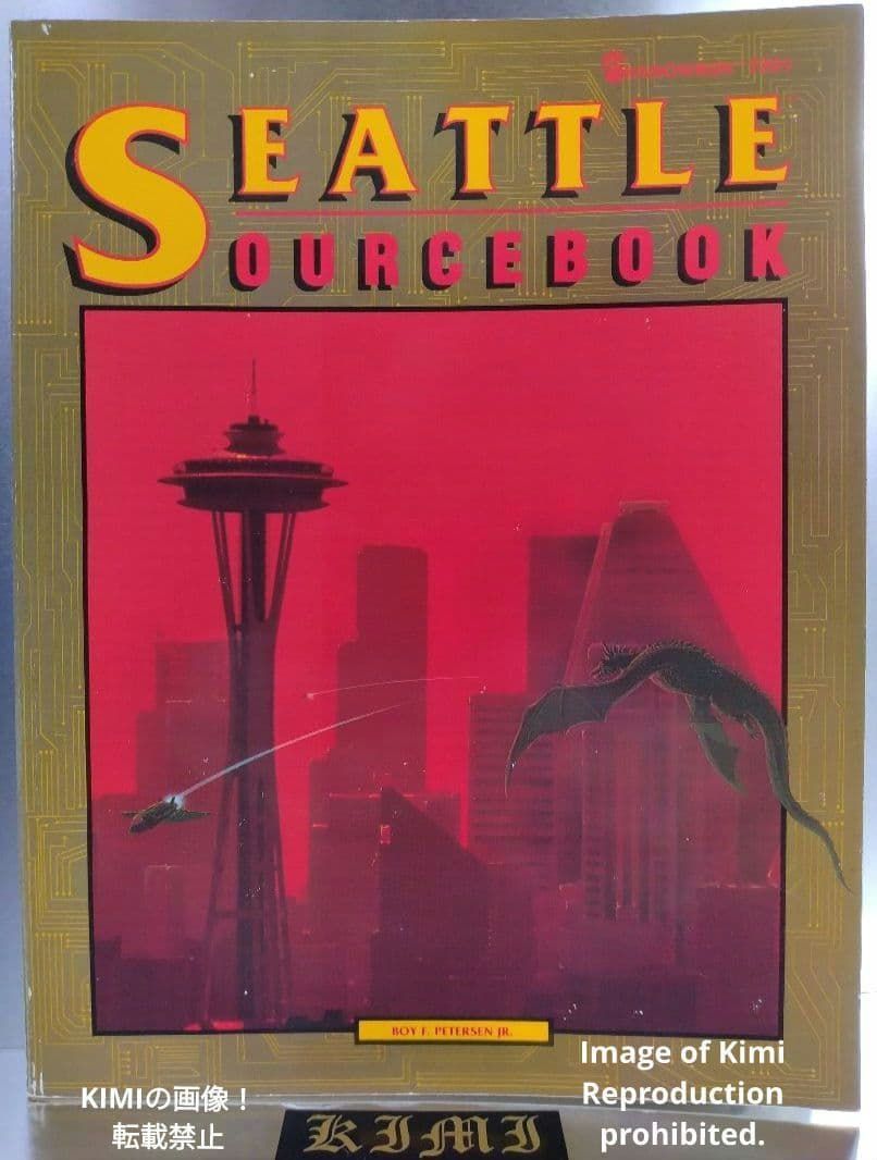 Seattle Sourcebook Shadowrun 7201 Book 1990 Paperback by Boy F 