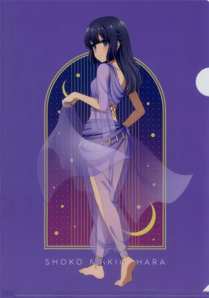 中古】クリアファイル 牧之原翔子 A4クリアファイル 「DMMスクラッチ