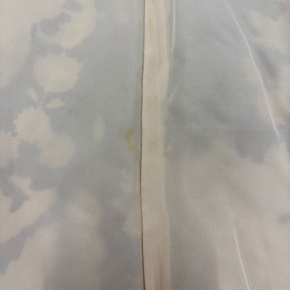  振袖 身丈159 cm 裄丈65 M 袷 草花 華文 金彩 濃紫 正絹 秀品 振袖 着物