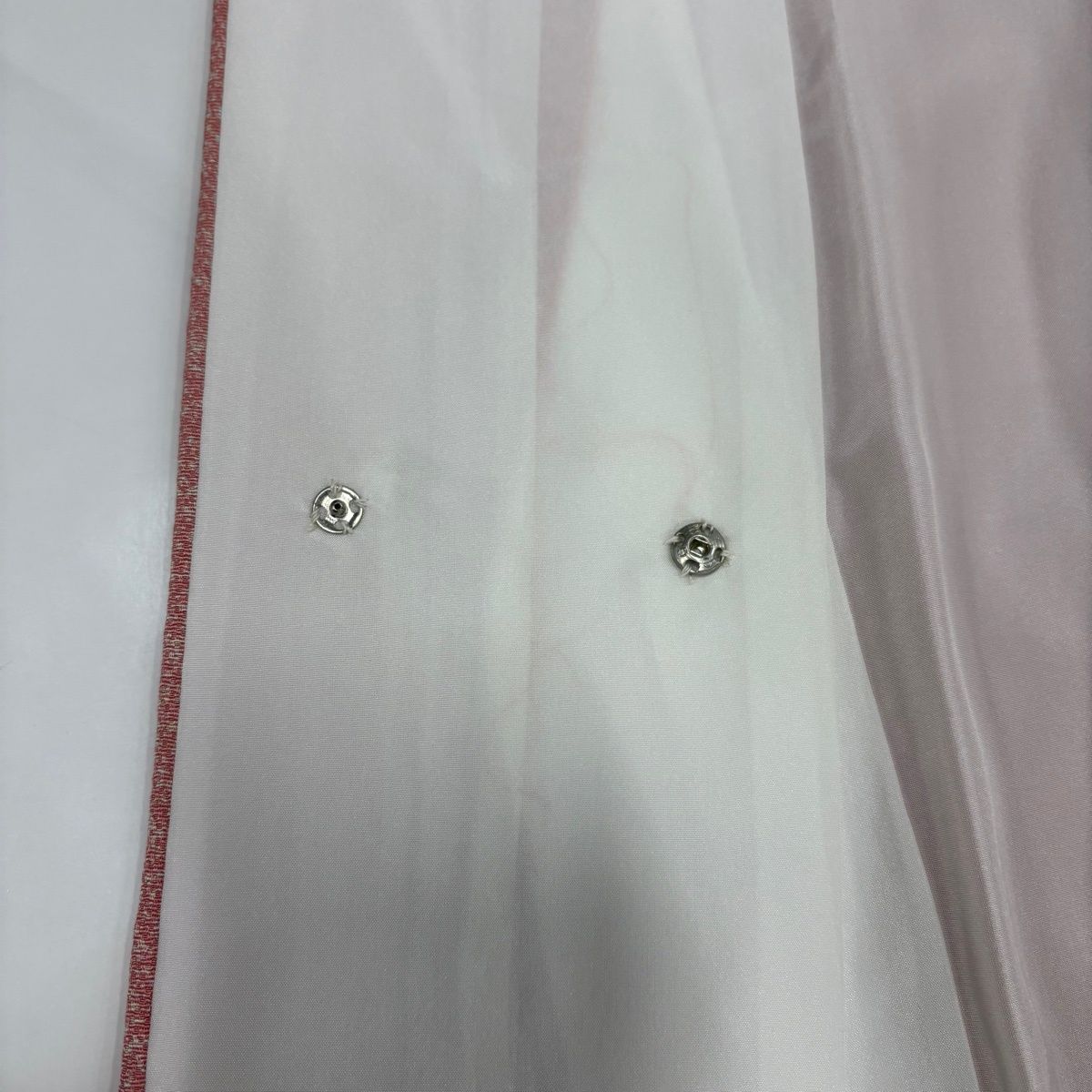 訪問着 身丈154cm 裄丈63.5cm S 袷 辻が花 金彩 染め分け ピンク 正絹