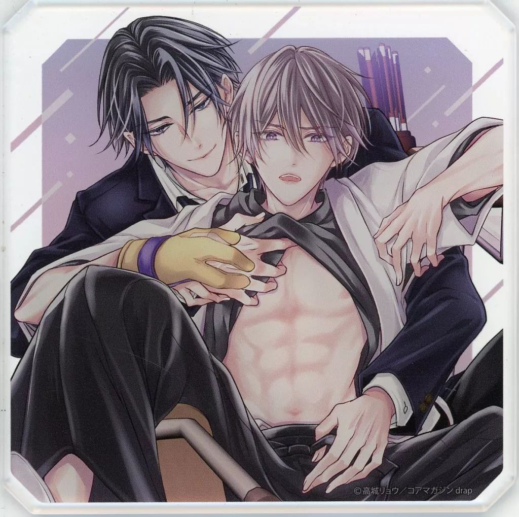 中古】コースター 高城リョウイラスト アクリルコースター